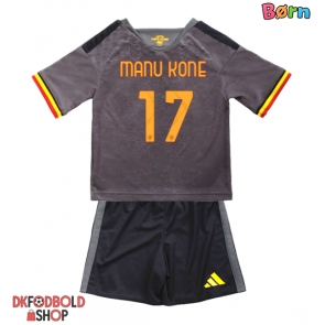 AS Roma Manu Kone #17 Tredje trøje Børn 2026-27 Kort ærmer (+ korte bukser)